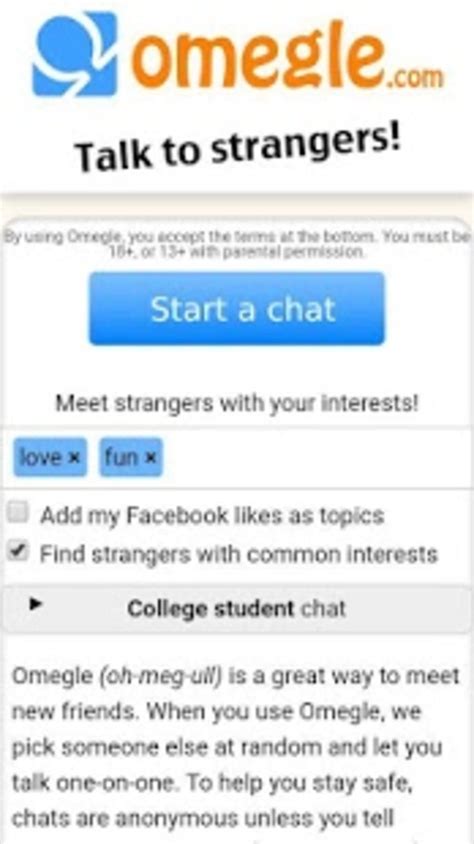 omegle texto|Omegool: A Safe Way to Talk to Strangers!